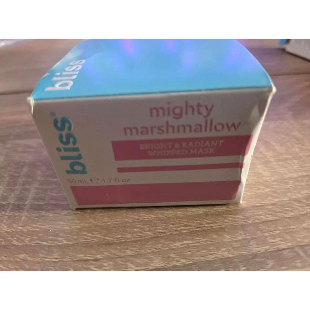 Bliss Mighty Marshmallow Bright & Radiant Whipped Mask 1.7 fl oz 50ml New in Box